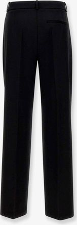HUGO BOSS Womens Trousers Tilda9 Virgin Wool Black