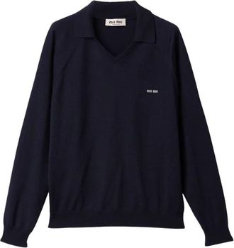Miu Miu Wool V Neck