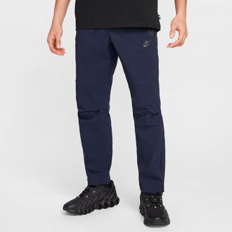 Nike Mens Tech Woven Pants in Blue | HM8241-451