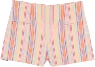 Faithfull The Brand Shorts a righe con tasche - Toni neutri