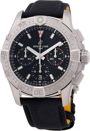 Breitling Avenger 42 Chronograph Automatic Chronometer Black Dial Mens Watch AB0146101B1X1