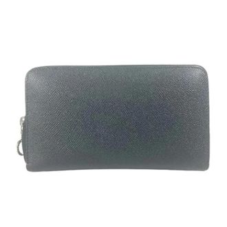 Bulgari Vintage, unisex, Zwart, ONE Size, Leer, Pre-owned Long wallet (bi-fold)