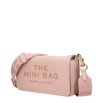Marc Jacobs Womens Pink Leather Crossbody Bag