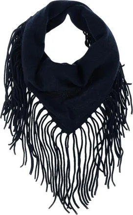 P.A.R.O.S.H. Pa&ntilde;uelo Triangular Sin Flecos - Accessories - Mujer - Azul - ONE SIZE