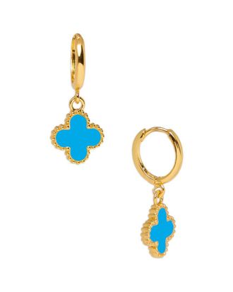 Saachi Saachi Clover Charm Earrings