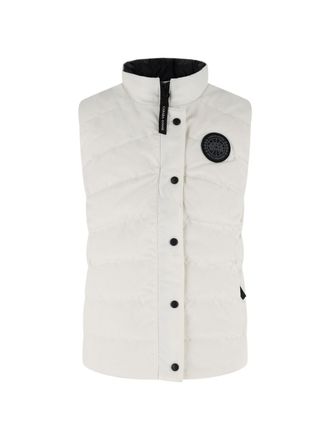Canada Goose Quilted Sleeveless Padded Vest With Logo Patch