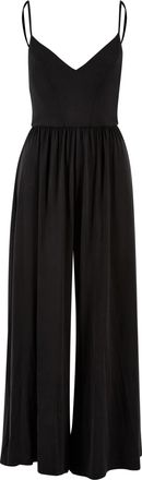 Urban Classics Dames/Dames Modal Spaghettiband Jumpsuit (Zwart)