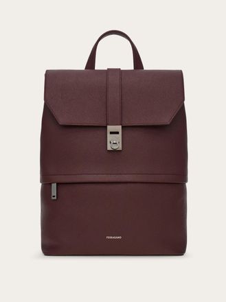 Ferragamo Uomo Zaino fibbia Hug Rosso