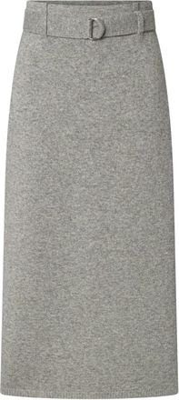 Windsor Midi Rok - Dames - Midirokken - Grijs - S - Rokken