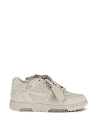 Off-white Beige Solid Collection Sneakers