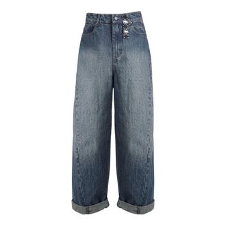 Souvenir Jeans Larghi & Svasati - - Jeans - Donna - Blu - XS