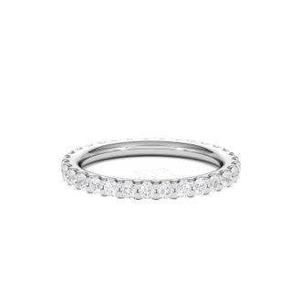 The Diamond Store Eternity Ring Erin 18K White Gold Diamond 1.00ct G/Vs