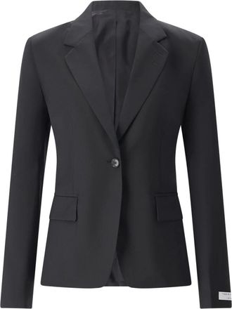 Tiger Of Sweden Nancy Blazer - Dames - Blazers - Zwart - S - Leer - Jassen