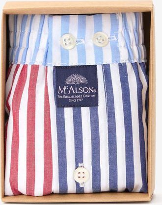 MC Alson Boxershorts aus Baumwolle Stripes