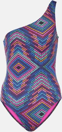Eres Multicolor one-shoulder swimsuit