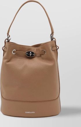 Zanellato bucket bag with adjustable strap and top handle