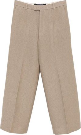 Jacquemus Pressed-crease Wide-leg Trousers
