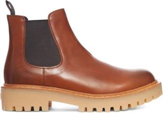 Prada Brown Leather Boots