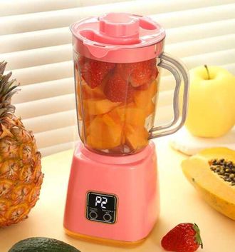 OEM Licuadora Autom&aacute;tica Para El Hogar, Procesador De Alimentos Y Batidora Port&aacute;til, Licuadora El&eacute;ctrica, Para Uso Diario Y Para Batir (rosa)