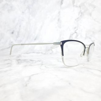 DKNY Womens Dk1013 Cat Eye Eyeglasses In Blue Silver