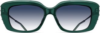Matsuda M2070 BGN Mens Sunglasses Green Size 53