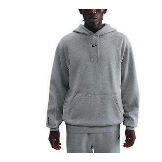 Nike Fleece CS Hoodie 2 - male - Nike - Long Sleeve Training Tops - Gray - XL - Sport