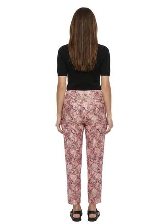 Dolce & Gabbana Womens Multicolor Cotton Casual Pants