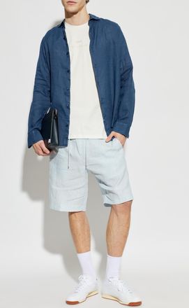 Paul & Shark T-shirt With Logo, Mens, Cream