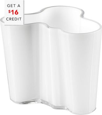 iittala Aalto 3.75In White Vase