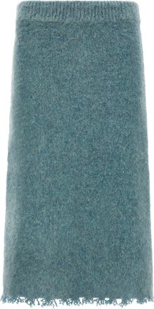 Jil Sander Wool Knit Skirt