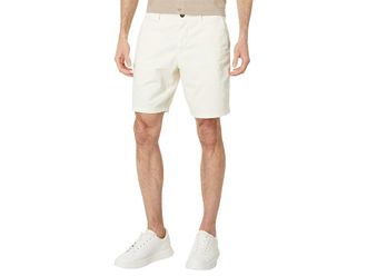 Paige Phillips Stretch Sateen Chino Short Mens Shorts Ecru : 40, Cotton/Spandex