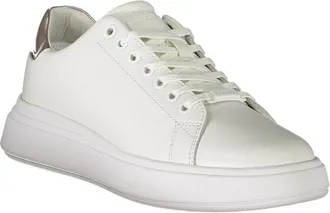 Calvin Klein Leather Sneaker - White