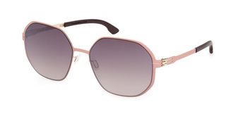Ic! Berlin IC0060 Dominica 28E Womens Sunglasses Gold Size 59