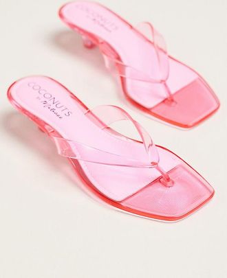 Matisse Footwear Margo Thong Kitten Heel Sandals