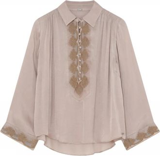 Gustav Blouses - Dames - Blouses - Roze - M - Overhemden