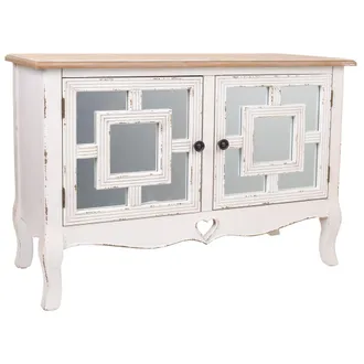 Wanderlust Deco Wanderlust Deco - Recibidor De Madera Blanco 83x36x56,5