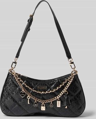 Guess Shoulder Bag mit Logo-Detail Modell Libby in Black, Gr&ouml;&szlig;e 1