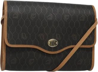 Dior Pre-owned Vintage Schoudertas - Dames - Vintage Schoudertas - Zwart - ONE Size - Leer - Vintage