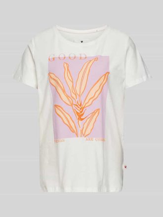 Lieblingsstück T-Shirt mit Motiv-Print Modell Daliah in Offwhite, Größe XXL