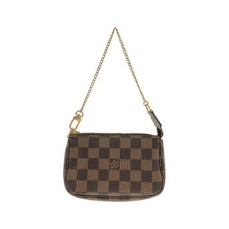 Louis Vuitton Pre-owned Mini Pochette Accessoires Damier Accessoires Pouch - Dames - Pre-owned - Bruin - Maat: ONE Size