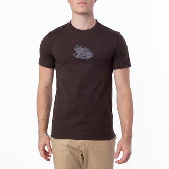 Burberry Paisley EKD Cotton Jersey T-Shirt, Size XX-Small