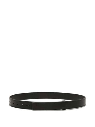 Mars&egrave;ll leather belt - men - Leather - One Size - Black