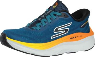 Skechers Mens Slip-Ins Max Run Trainers, Navy/Multi, 11 UK