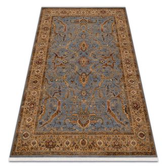 RugsX RugsX Wool Keshan Rug in Beige | Size: 120 cm x 145 cm