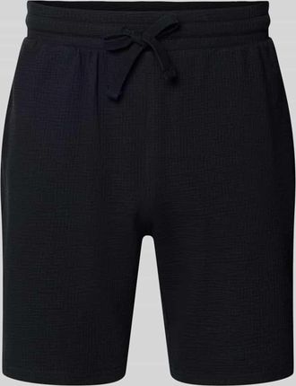 Only & Sons Loose Fit Sweatshorts aus Baumwoll-Mix Modell KIAN in Black, Gr&ouml;&szlig;e XXL