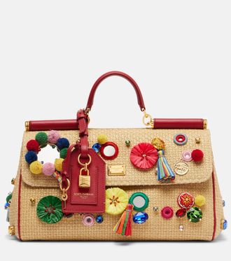 Dolce & Gabbana Bolso Sicily Medium adornado