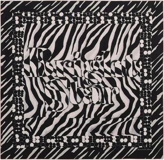 Pierre-Louis Mascia Aloeuw Bandana Sjaal - Dames - Zijden sjaals - Zwart - ONE Size - Accessoires