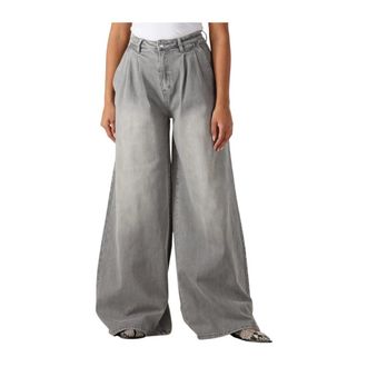 Janice Dames, Jeans, Grijs, Maat: W32