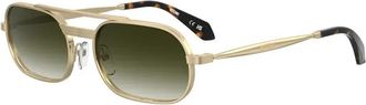 Moschino Zonnebrillen - Dames - Zonnebrillen - Geel - 55 MM - Accessoires