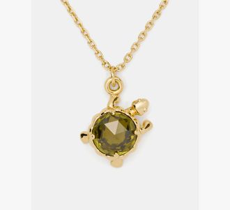 Kate Spade New York Secret Garden Turtle Pendant